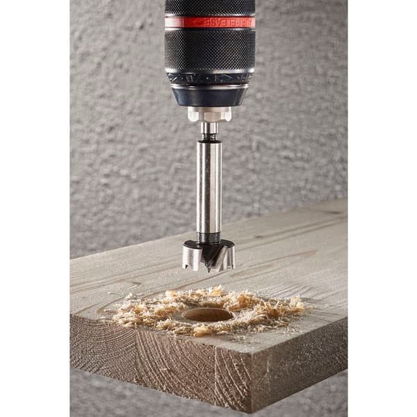 Låda med infällda fräsar - wolfcraft - 1002000 - Ø 15 till 35 mm - Borrprecision - Ingen bränning