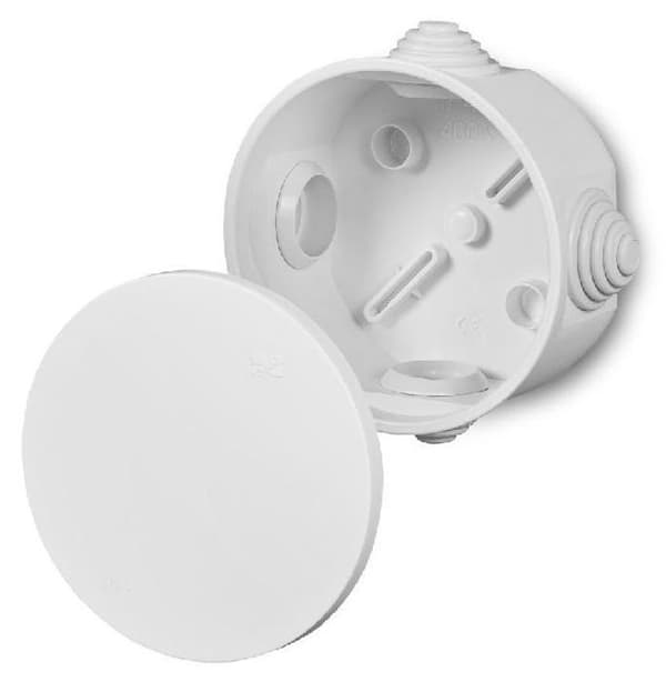 Elastisk fördelningsbox Elektro-plast - 0241-00 - FAST-BOX IP44 rund 80 x 40mm ()