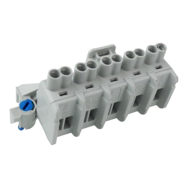 Hensel - Hensel - Med klämma 1,5-2,5 mm Cu 3 ~ IP66 med anslutningskontakt 5-pins DK 0402 GZ 5341 Grå