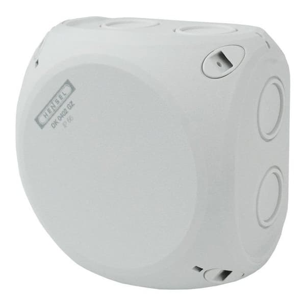 Hensel - Hensel - Med klämma 1,5-2,5 mm Cu 3 ~ IP66 med anslutningskontakt 5-pins DK 0402 GZ 5341 Grå