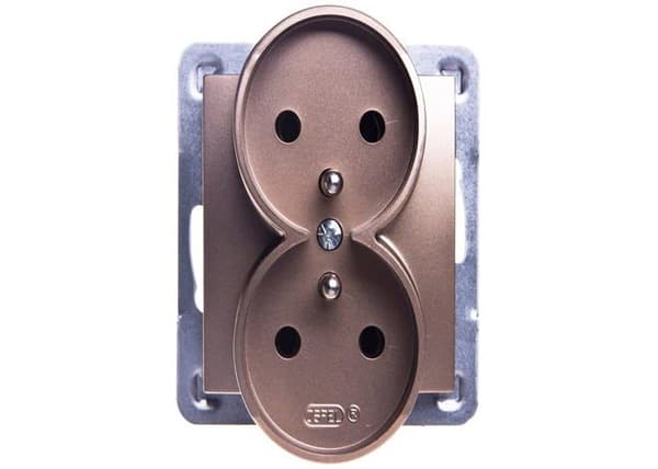 Ospel - GP-2YRZ/m/28 - Dubbeluttag Impresja med jordning, metallisk guld () Guld