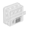 Miniatyrbild 4 av 4: ORNO CLICK Ytmonterad kopplingsdosa Eldosa IP54 12 sätt för ledningar 85x85x41mm Vit