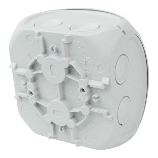 Hensel derivationsbox - Hensel - 5327 derivationsbox för kablar utan klämma IP66 Grå