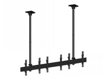 Multibrackets M Menu Board Mount Pro MBC3X1U | Fixed 3150mm | VESA 100x100-600x400 | Max 30kg | Black