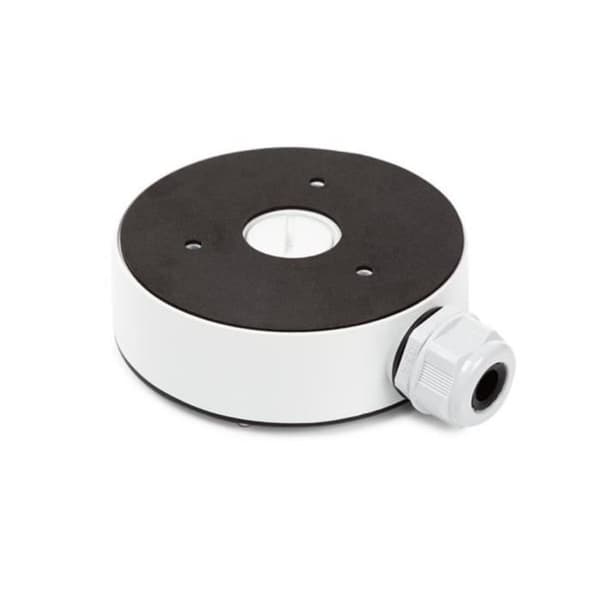 Kopplingslåda för ECAMIP101 - EtiamPro - dimensioner: Ø 126.7 x 35 mm - material: aluminium