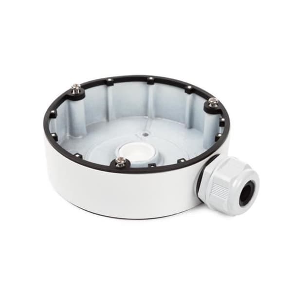 Kopplingslåda för ECAMIP101 - EtiamPro - dimensioner: Ø 126.7 x 35 mm - material: aluminium