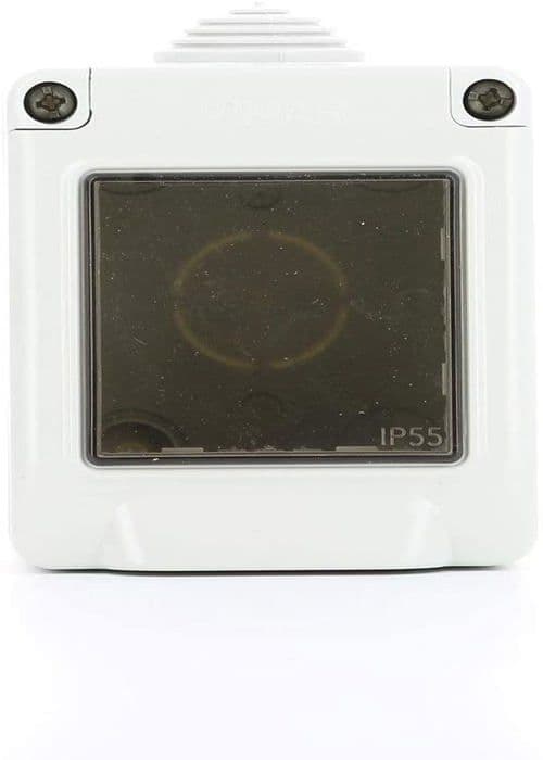 Vimar infälld box - 14902 - ytboxar IP55 box 2 eikon serie modul/platt serie