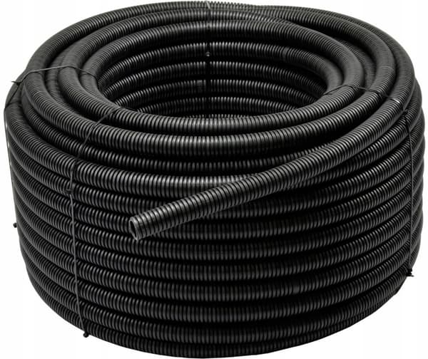 Korrugerad rörledning med pilotkabel för kablar 20 mm 50 m
