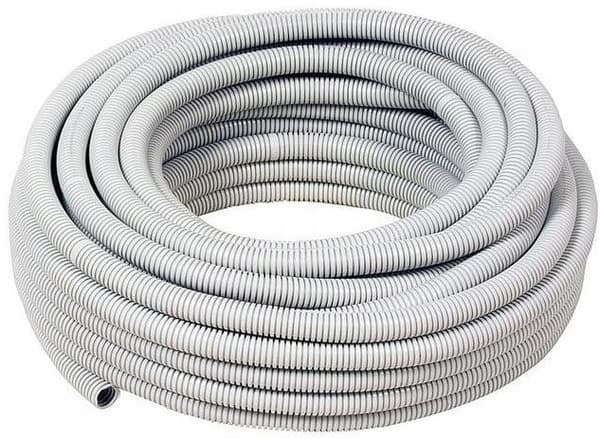 Kabelrör med pilot 20mm rulle 25m RKGL 320N grå