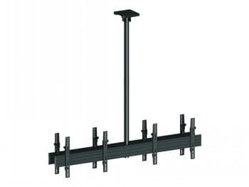 Multibrackets M Ceiling Mount Pro MBC2X1U2 | Fixed 3150mm | VESA 100x100-600x400 | Max 30kg | Black Svart