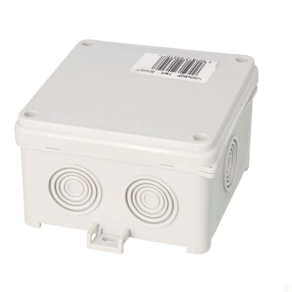 Pinta-asennusrasia IP54 N 90x90 harmaa
