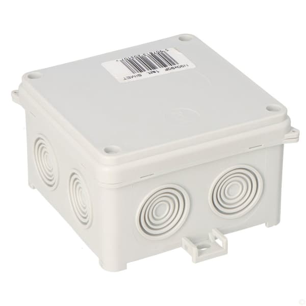 Pinta-asennusrasia IP54 N 90x90 harmaa