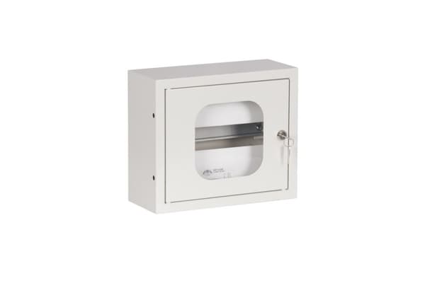 Utanpåliggande elcentral NRP-12 med glas och lås. Plats för 12 S-typ skydd. IP31 NRP 12 ZSZ