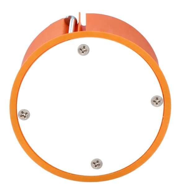 Gipslåda med skruvar, orange P 70f