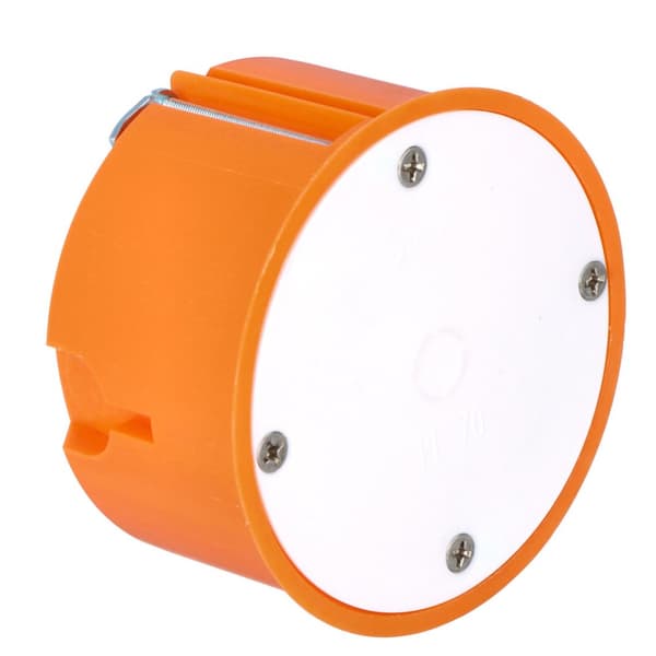 Gipslåda med skruvar, orange P 70f