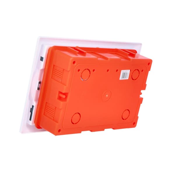 Infälld fördelningscentral ONNLINE 1x12 modulär IP40 rökglas