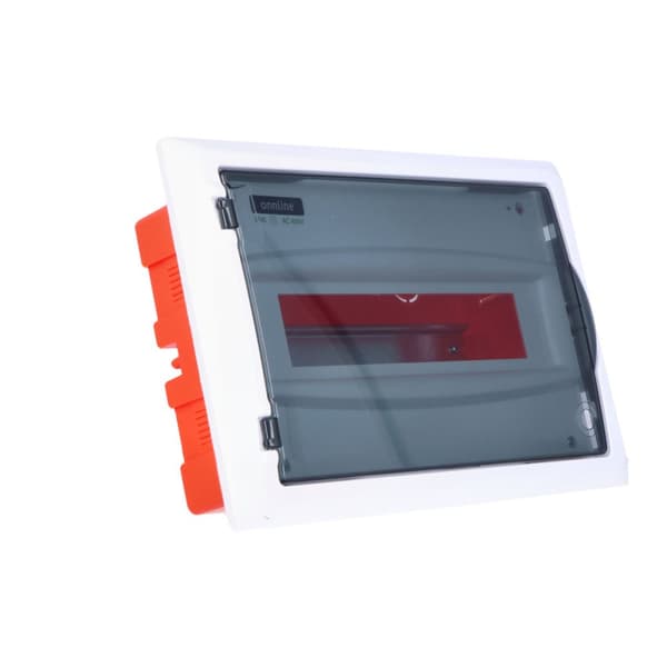 Infälld fördelningscentral ONNLINE 1x12 modulär IP40 rökglas