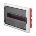 Miniatyrbild 1 av 4: Infälld fördelningscentral ONNLINE 1x12 modulär IP40 rökglas