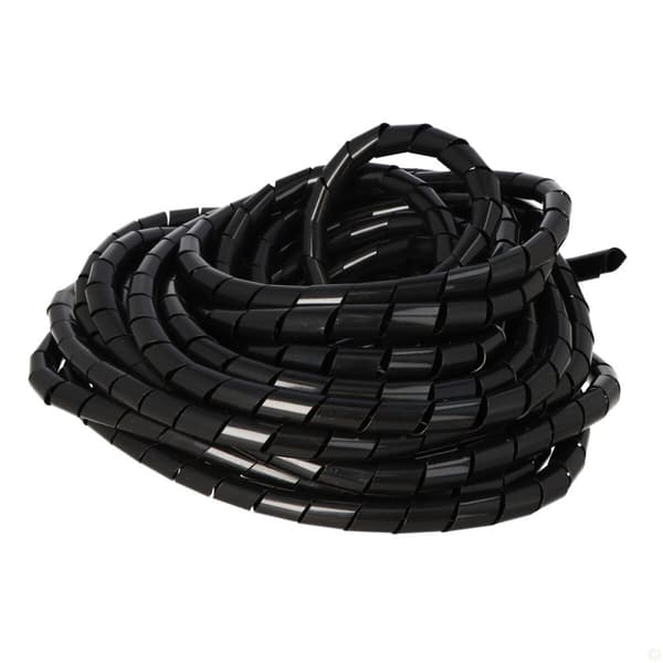Spiralslang GST-12B (innerdiameter 12 mm) svart, 10 meters förpackning