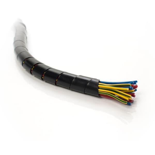 Spiraaliletku GST-8B (sisähalkaisija 8 mm) musta, 10 metrin pakkaus