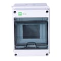 Miniatyrbild 3 av 4: Utanpåliggande fördelningscentral EP-LUX PLUS 5-moduls IP55 med TH-35 monteringsskena och kopplingsplint