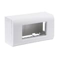 Miniatyrbillede 3 af 3: Overflademonteret kabinet 4-modul til 45x45 udstyr