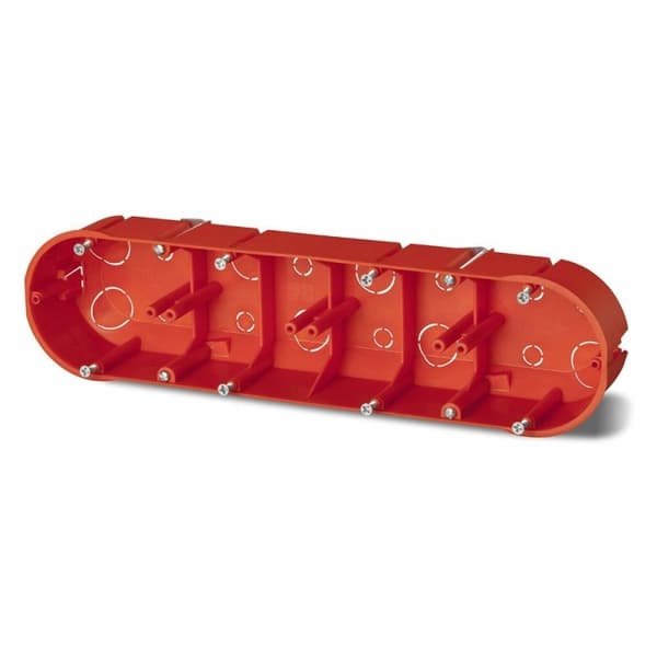 PK-4x60 indbygget dåse, til gipsvægge, orange