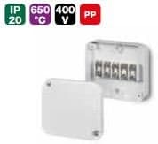 Pinta-asennusrasia 5x2,5mm, PO-t IP20 85x75x21