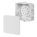 Miniatyrbild 1 av 2: Fast-Box rund låda 110x110x52 IP44