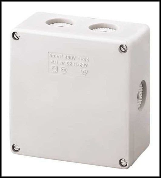 Isolerad grenrör 5TX4-380-N/T-IP44-4XB16.5