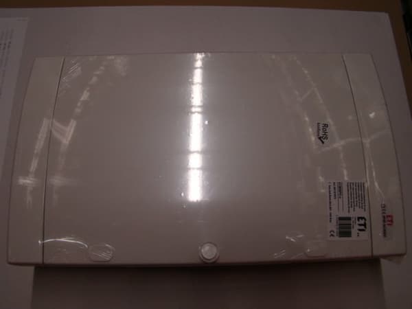 Infälld fördelningscentral 36 moduler IP40 vit dörr ECM36PO-s