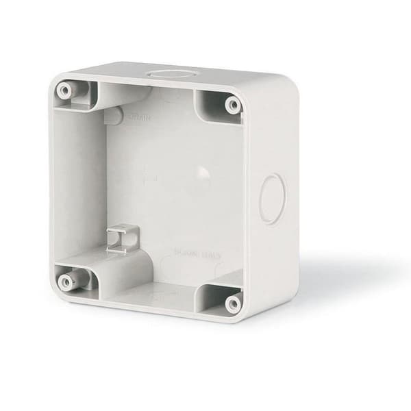 Påbygningsdåse, 1 modul, M95, IP66, grå, PROTECTA