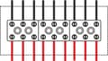 Pikkukuva 4 / 6: Palosuojakotelo, suorakaiteen muotoinen, E90, läpivienti 3x3x4mm2, 197x103x30 mm, PIP-2AN P3x3x4