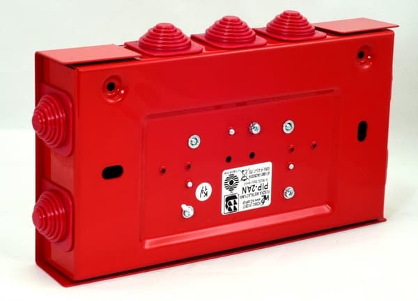 Brandskyddslåda, rektangulär, E90, förgrening 3x3x6mm2, 225x125x36 mm, PIP-2AN R3x3x6