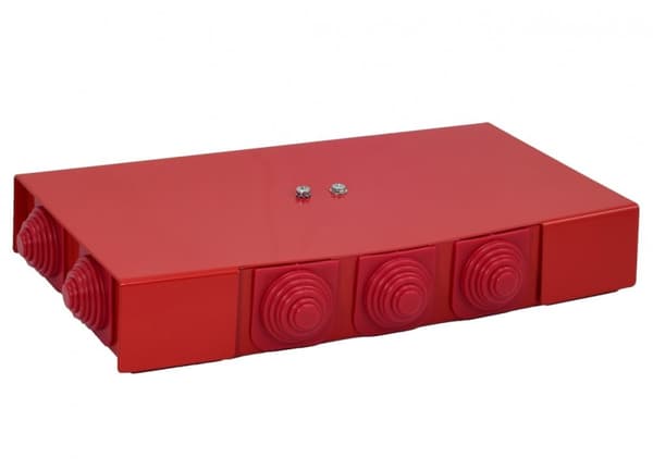 Brandskyddslåda, rektangulär, E90, förgrening 3x3x6mm2, 225x125x36 mm, PIP-2AN R3x3x6