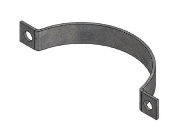 O3/A klämma för spunnen stånghållare W1052 (200-240mm)