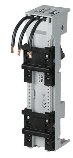 Samlingsskeneadapter 45 mm bred 25A BBA0-25/2TS