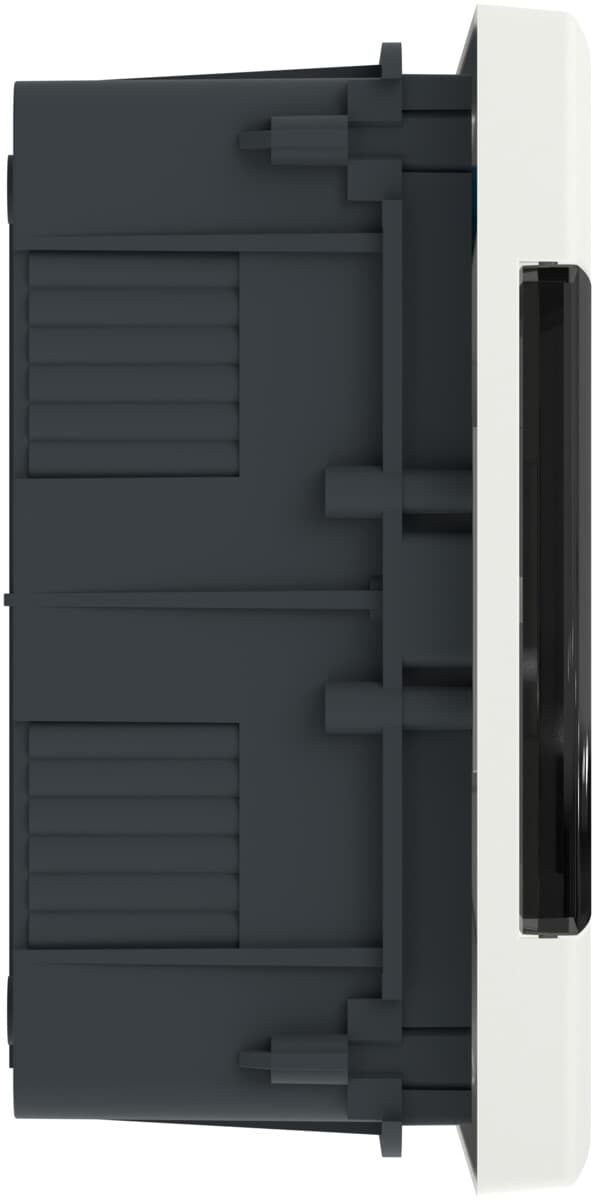 Uppoasennettava jakokeskus, Easy9 EU IP40 EZ9EU-1-12-PT-T läpinäkyvä ovi 1 rivi 12 moduulia/rivi