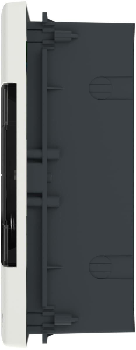 Infälld fördelningscentral, Easy9 EU IP40 EZ9EU-1-18-PT-T transparent dörr 1 rad 18 moduler/rad