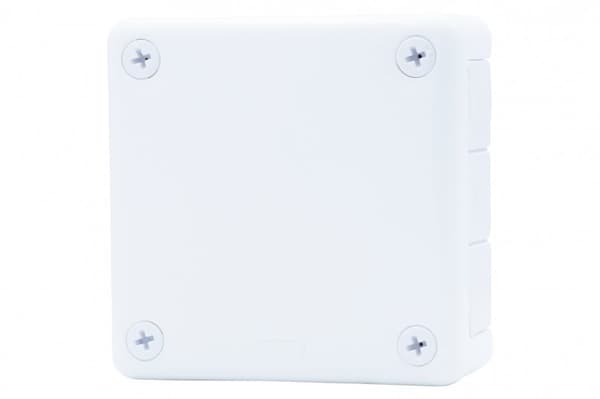 Hermetisk dåse H55-M 98x98x42 IP55 12-udtag hvid ONLINE