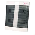 Miniatyrbild 3 av 4: Infälld fördelningscentral 24 moduler IP40 transparent dörr ECM24PT-s