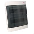 Miniatyrbild 2 av 4: Infälld fördelningscentral 24 moduler IP40 transparent dörr ECM24PT-s