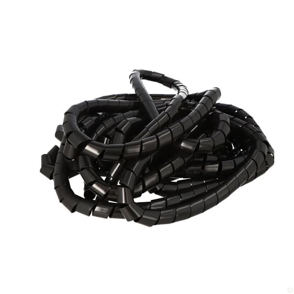 Spiraaliletku GST-20B (sisähalkaisija 20 mm) musta, 10 metrin pakkaus