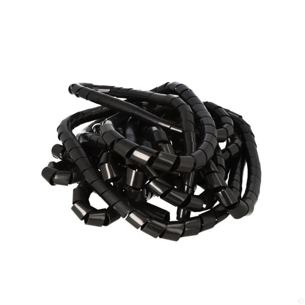 Spiraaliletku GST-20B (sisähalkaisija 20 mm) musta, 10 metrin pakkaus