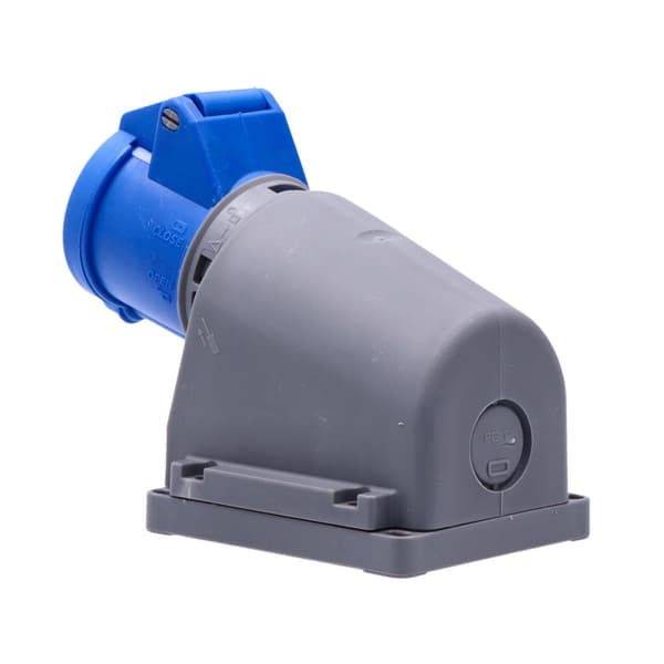 Industriellt campinguttag, fast, 16A 3P 220V-250V IP44-FE, OPAL KAMPER