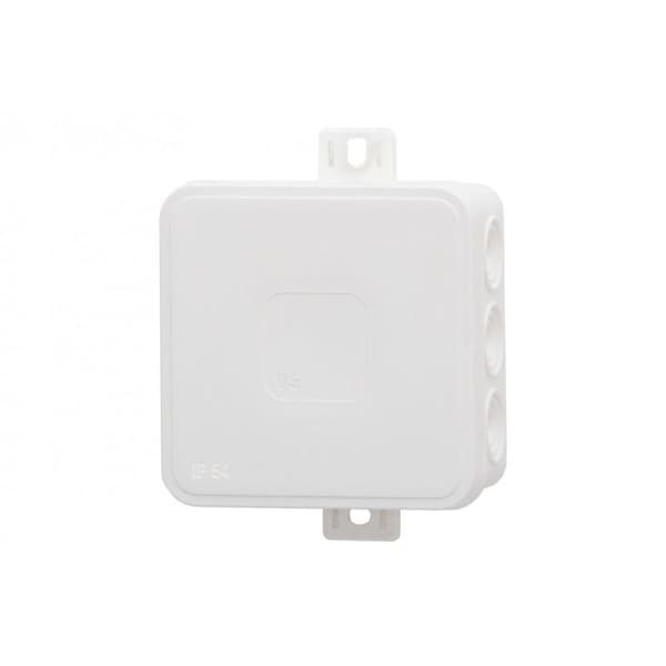 Hermetisk låda V6 härdplast IP54 vit-klick 85x85x41ONNLINE