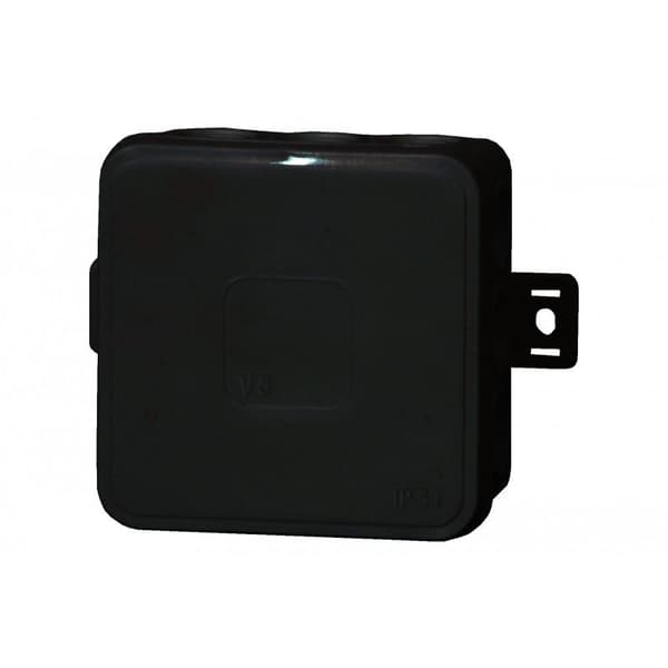Hermetisk boks V6 termohærdende IP54 sort-klik 85x85x41 ONLINE