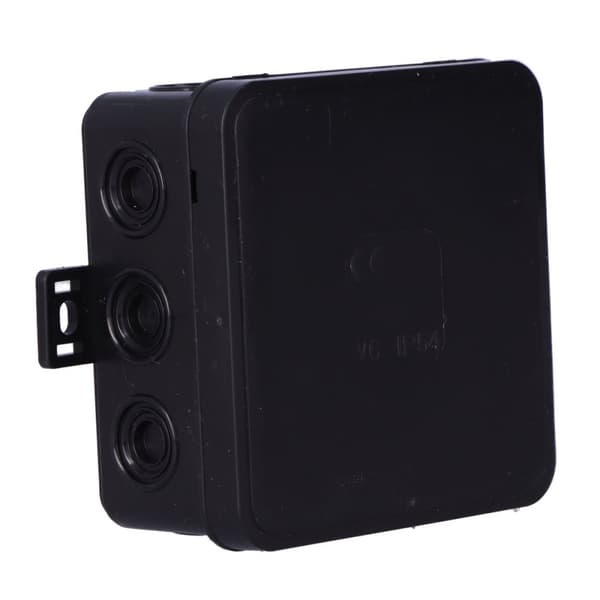 Hermetisk boks V6 termohærdende IP54 sort-klik 85x85x41 ONLINE