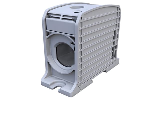 SIMBLOCK STB 300 kierreliitin kiskoon - Al/Cu, 87910, harmaa