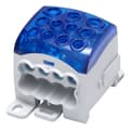 Miniatyrbild 1 av 4: Universalfördelningsblock SUB 270 Al/Cu 82070 SIMBLOCK, blå